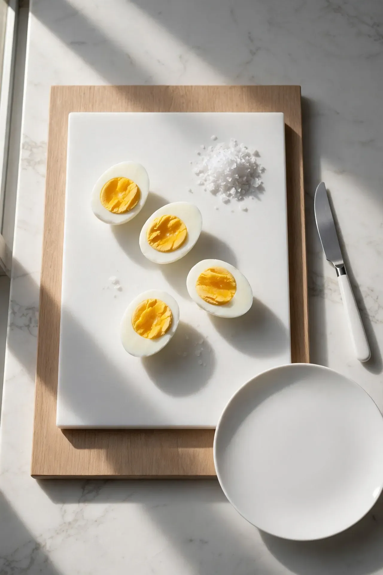Perfectly Peeling Hard Boiled Eggs