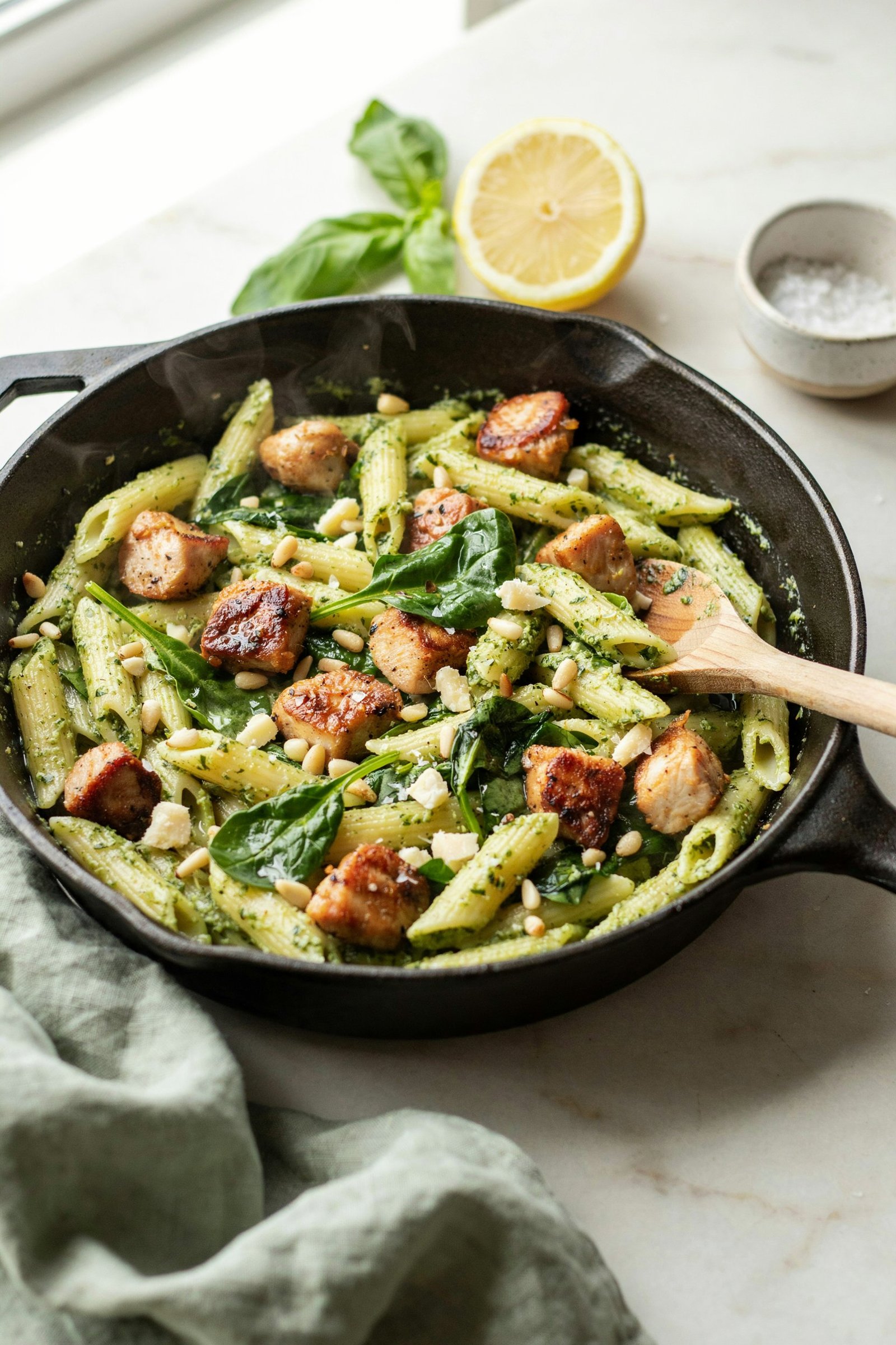 Pesto Chicken Pasta