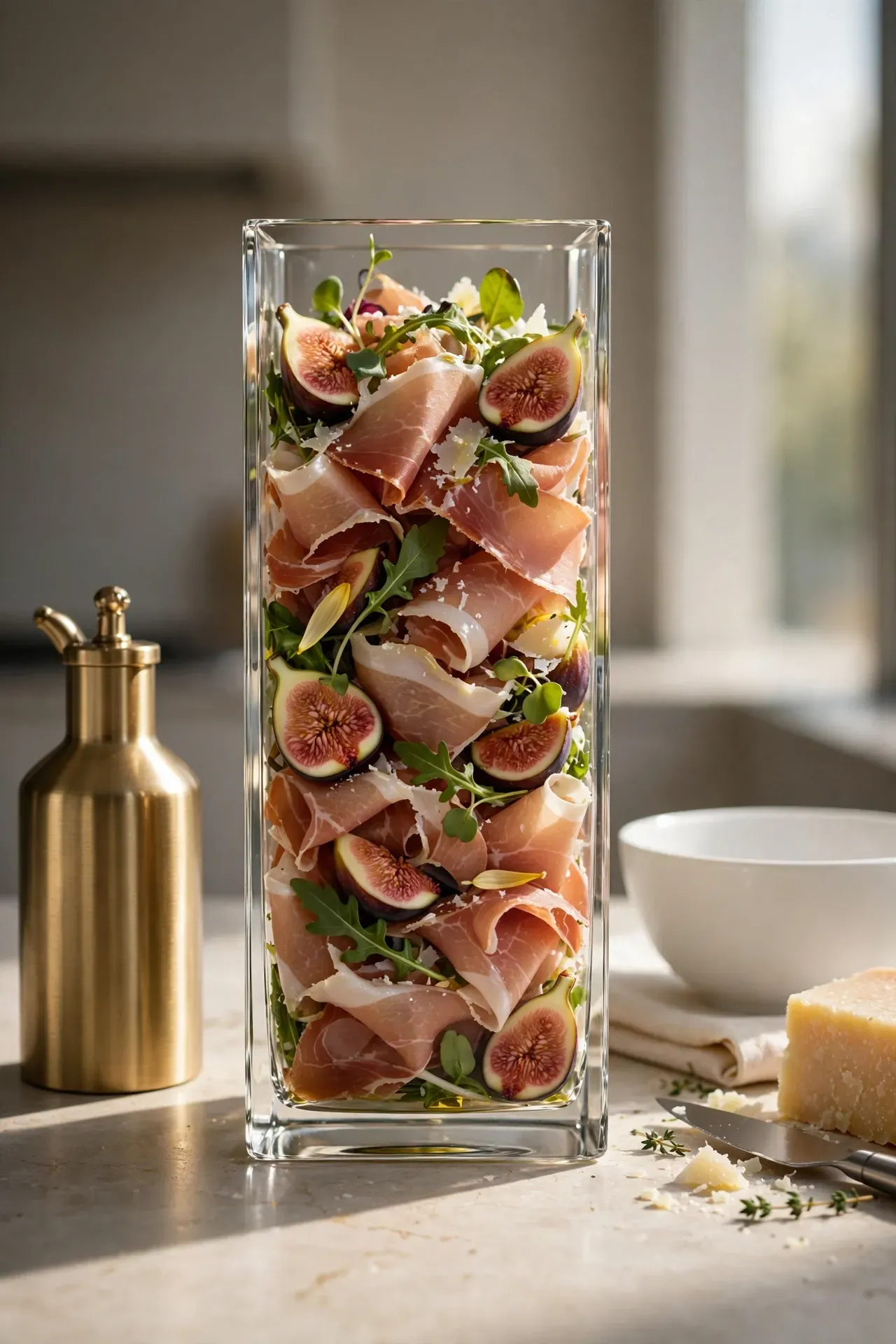 Prosciutto Fig Balsamic Salad