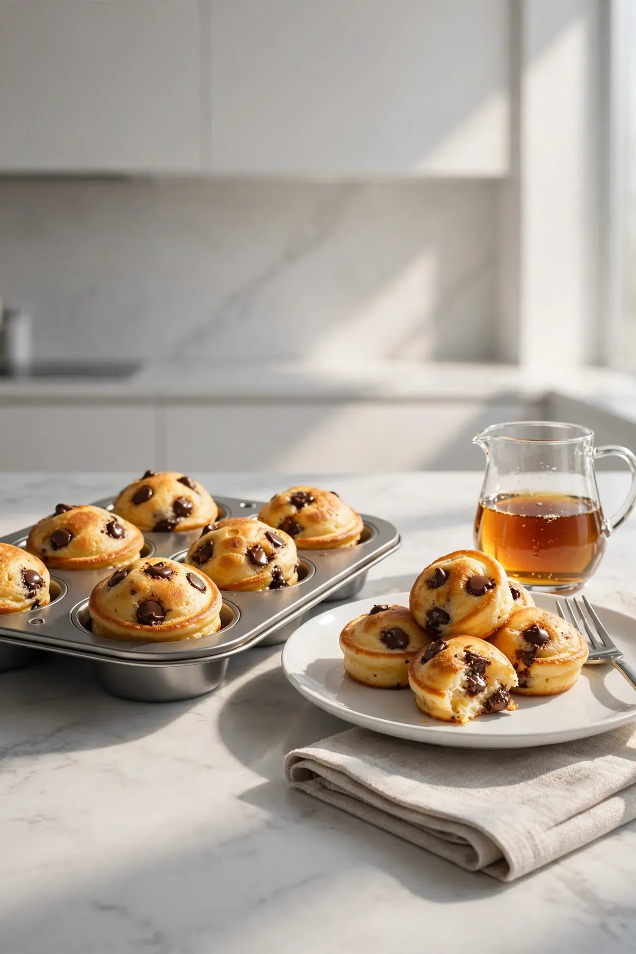 Protein Pancake Bites