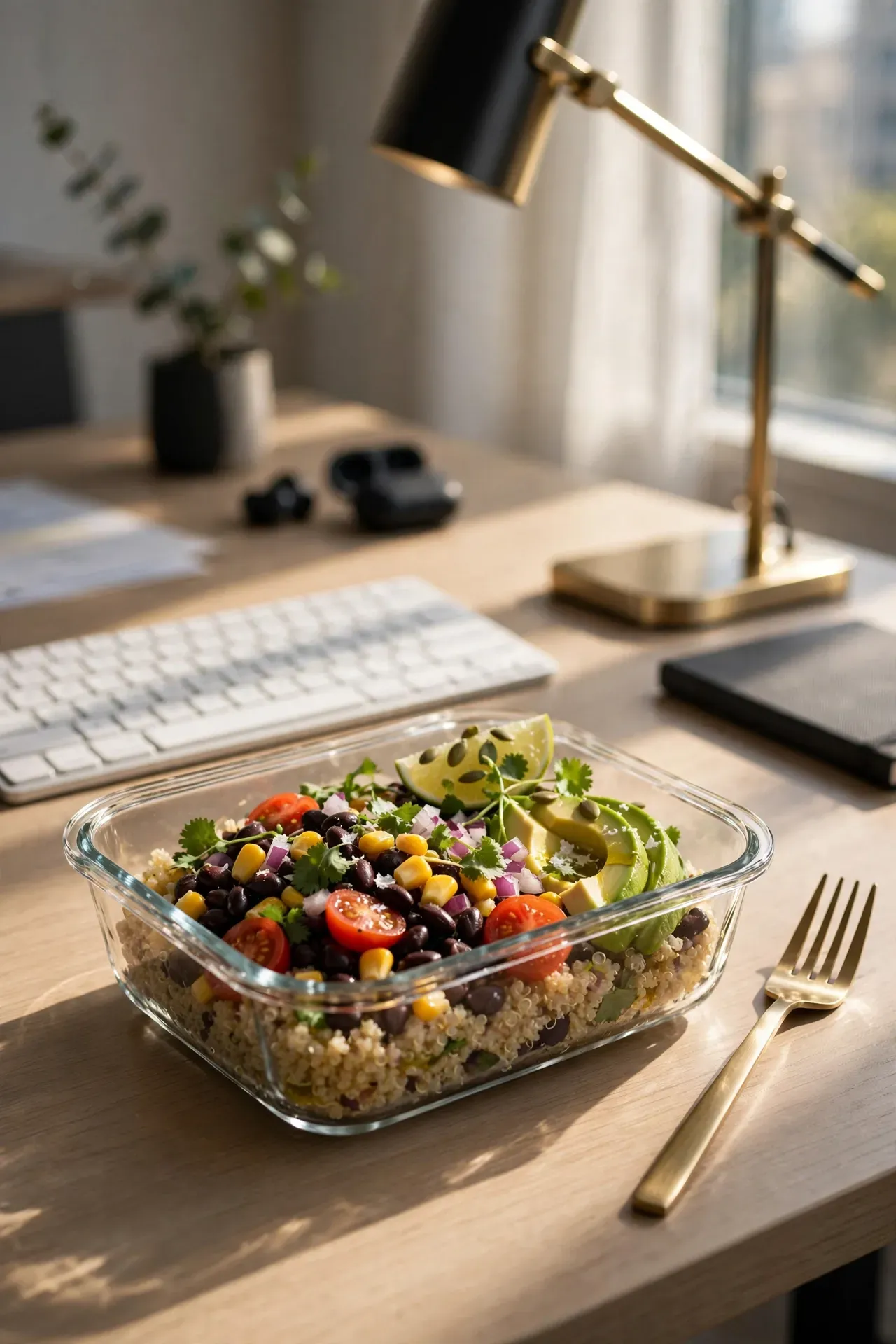 Quinoa Black Bean Bowl