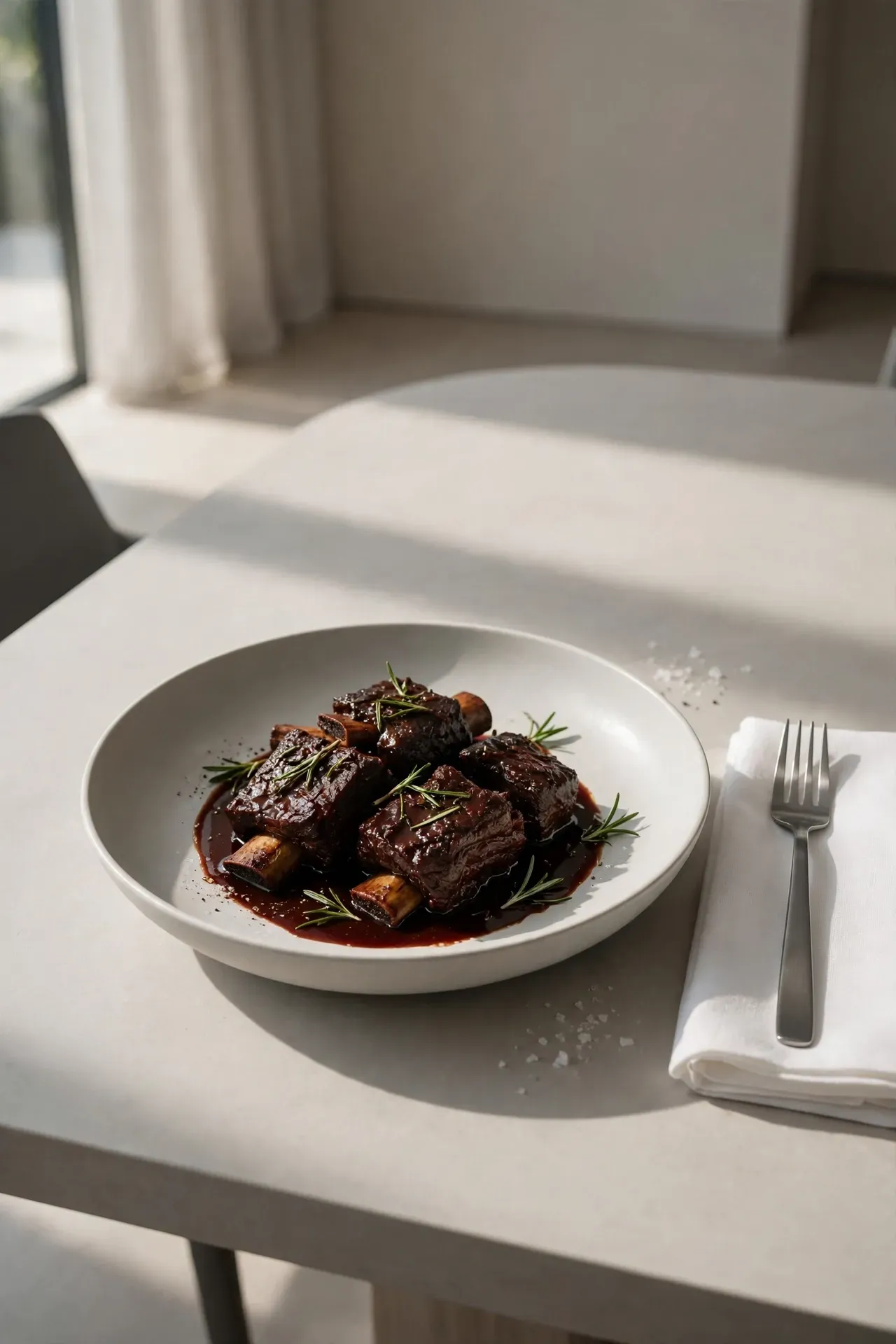 Red Wine Braised Short Ribs