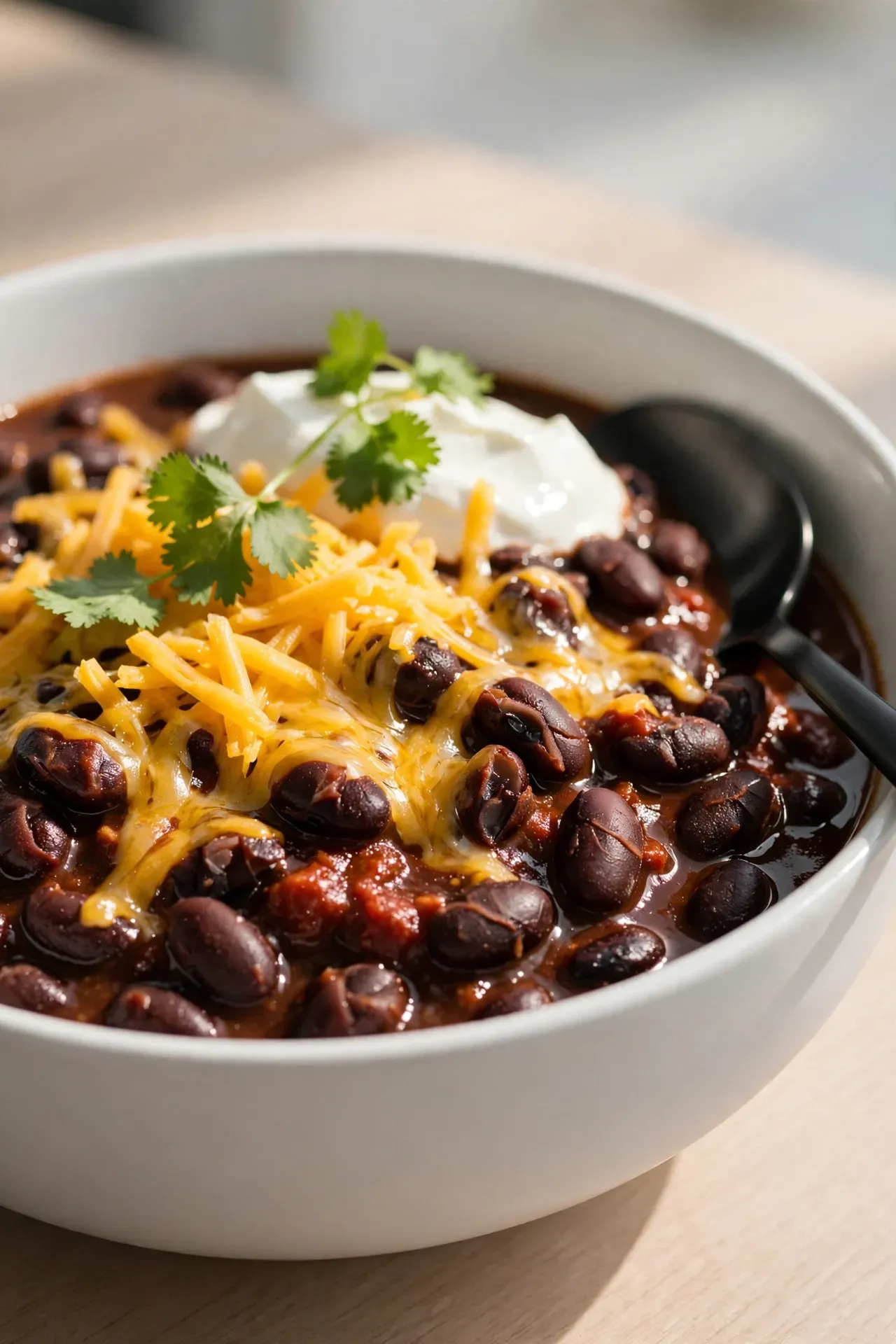 Rich Black Bean Chili