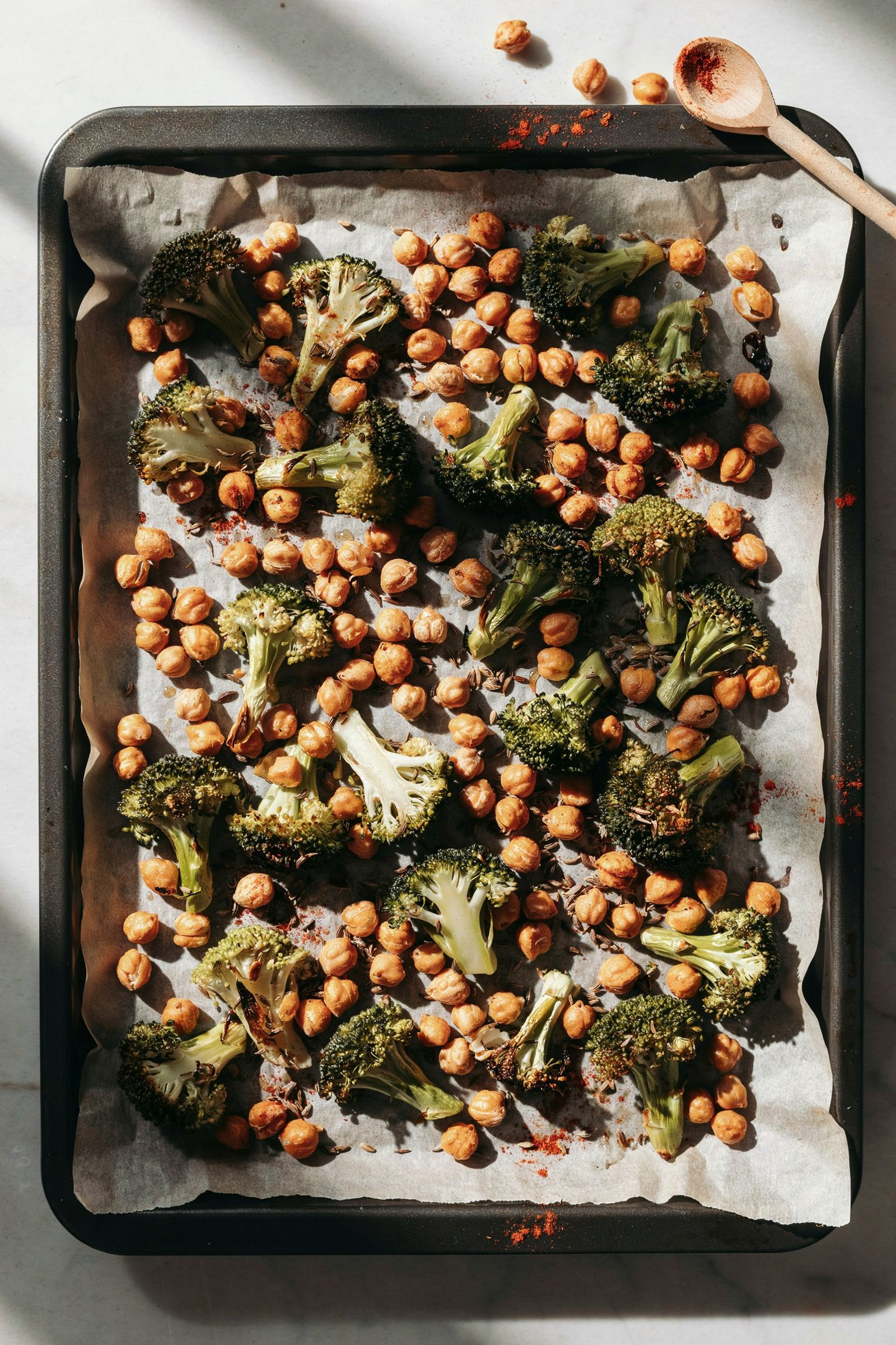 Roasted Chickpea Veggie Crunch