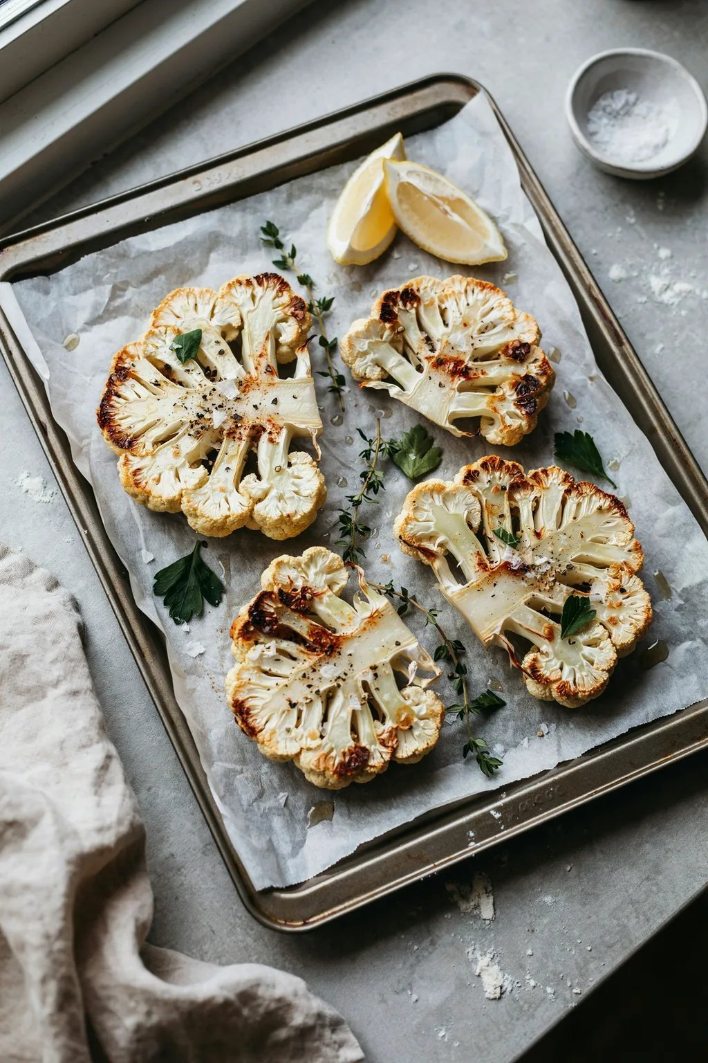 Roasted Cauliflower Steaks