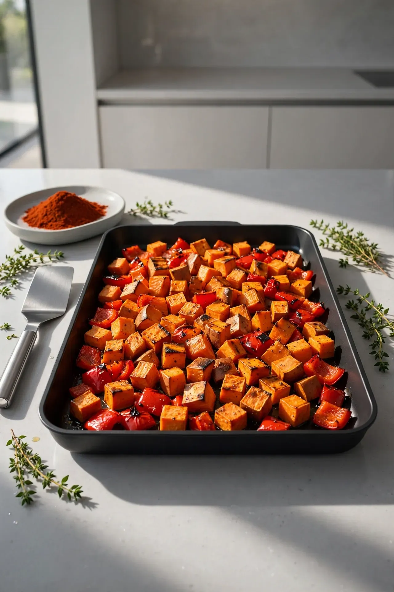 Roasted Sweet Potato Hash