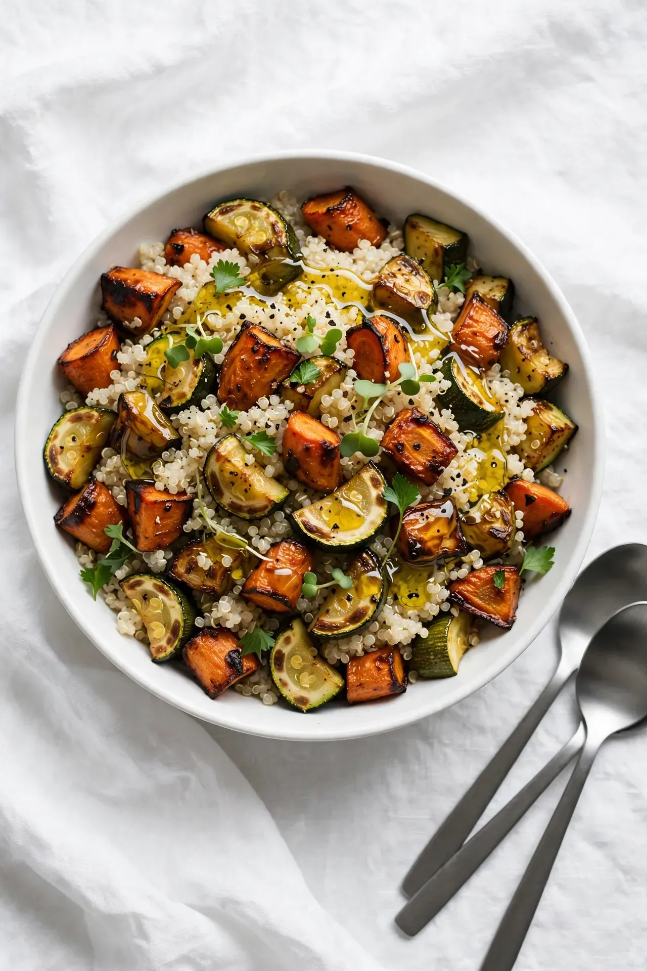 Roasted Vegetable Quinoa