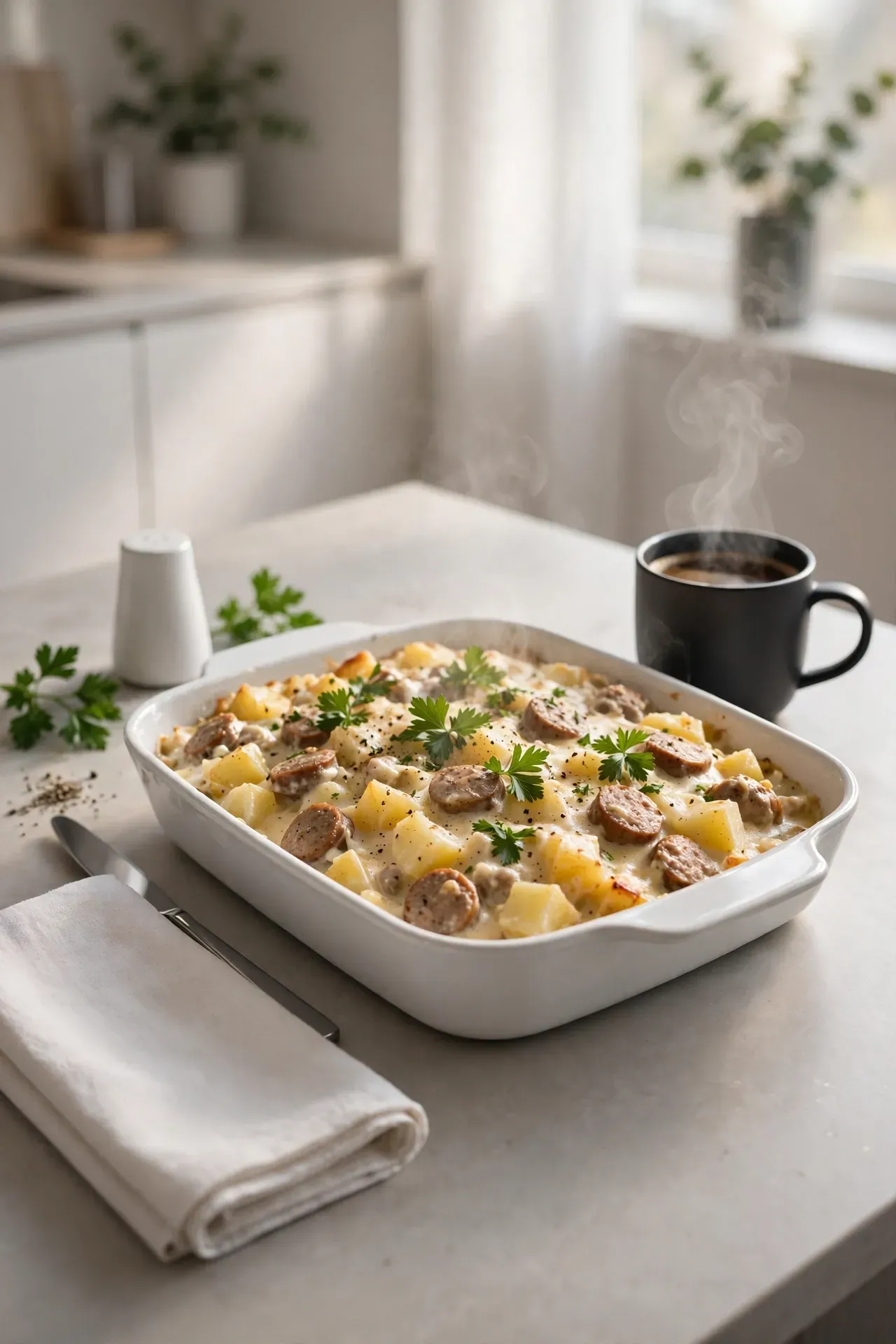 Sausage And Potato Casserole