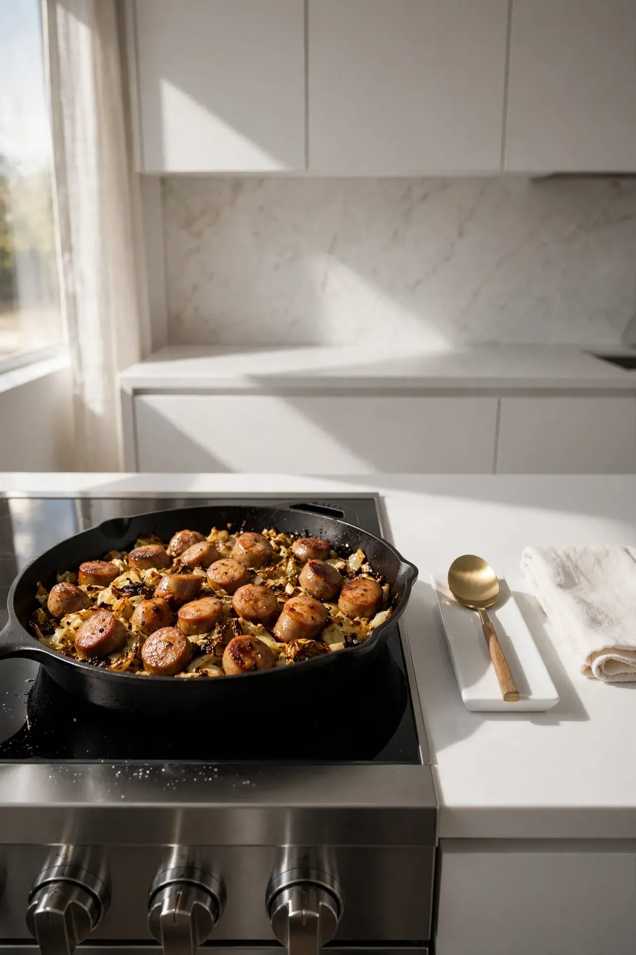 Sausage and Cabbage Skillet