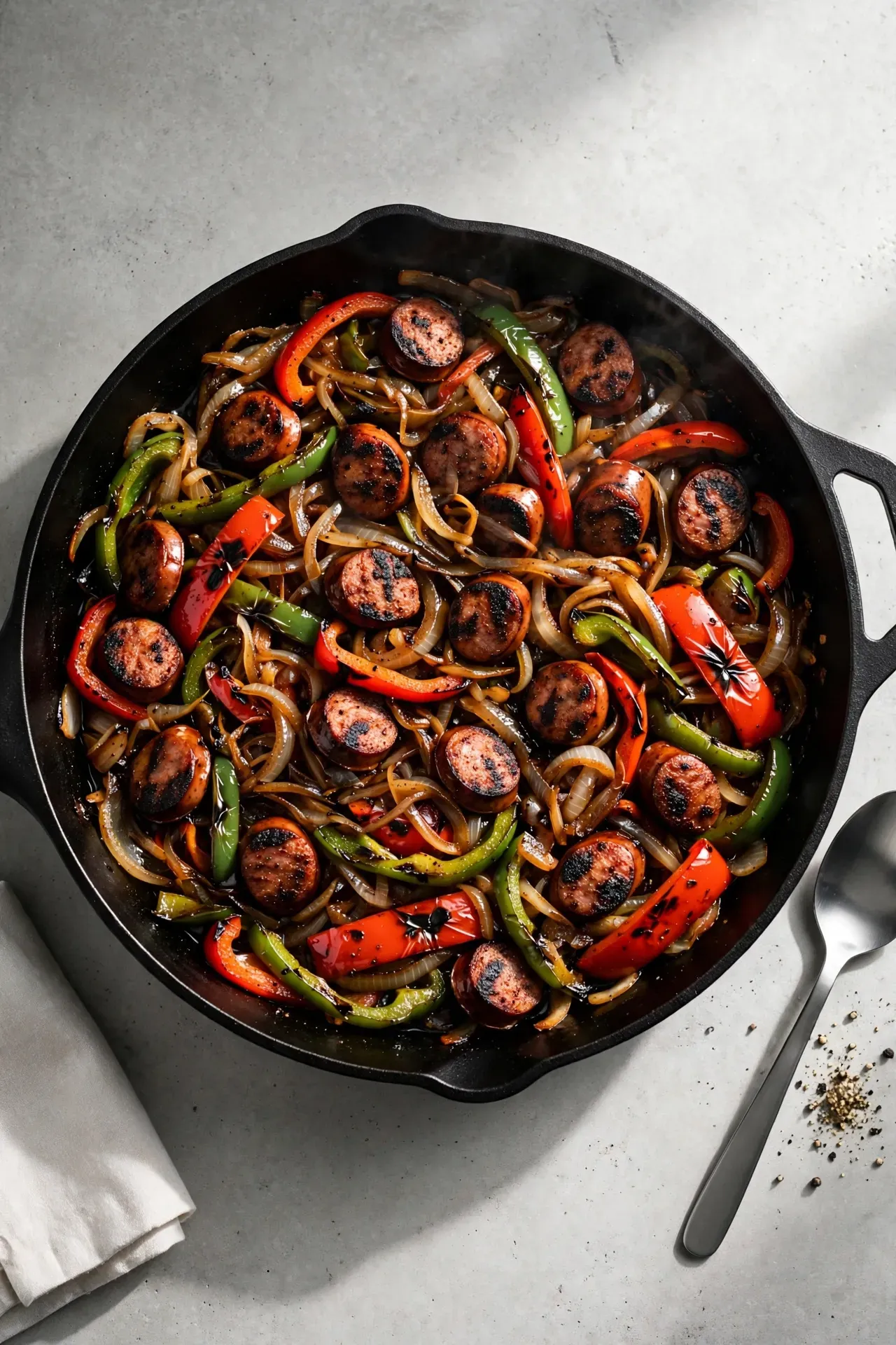 Sausage and Pepper Skillet