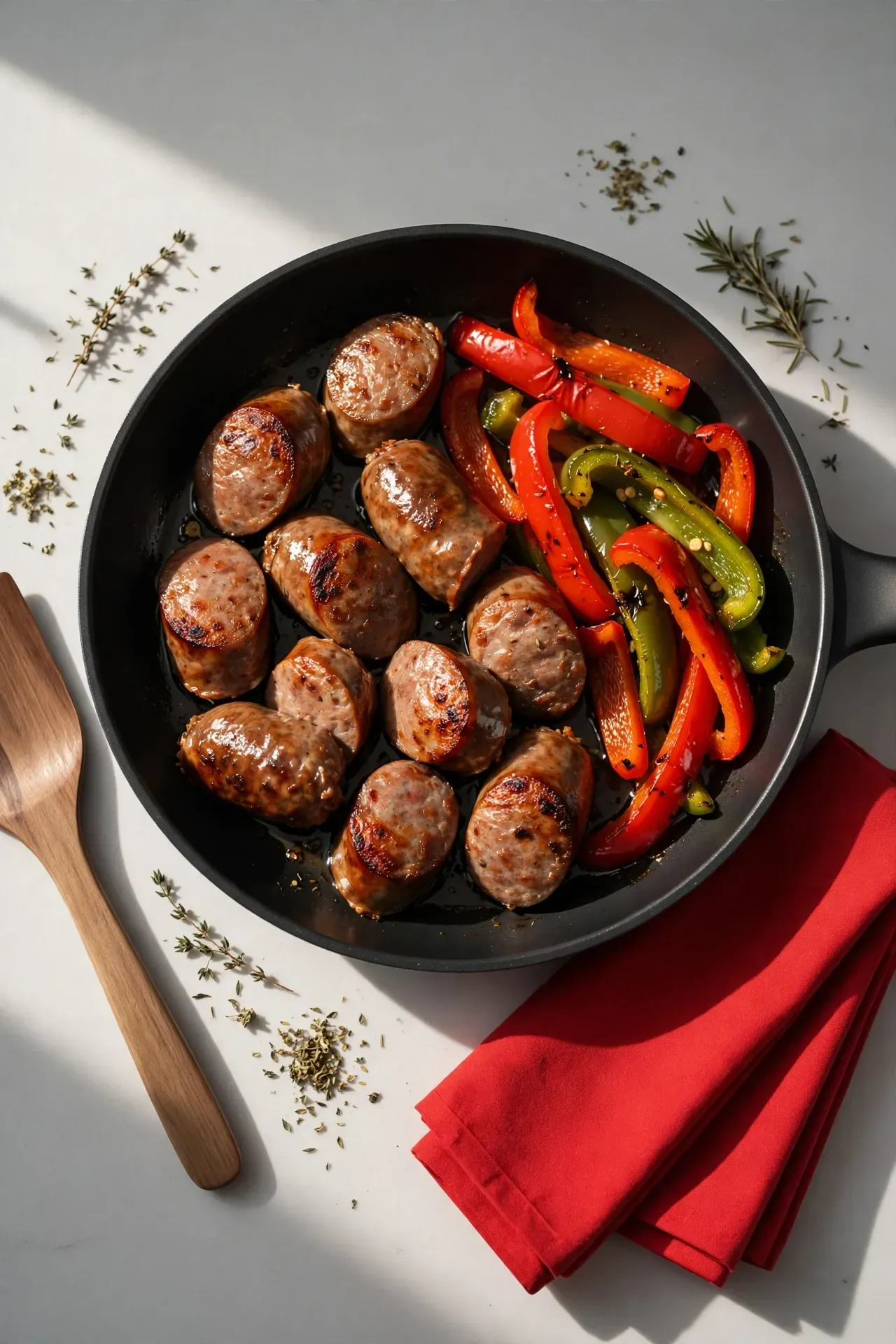 Sausage and Pepper Skillet