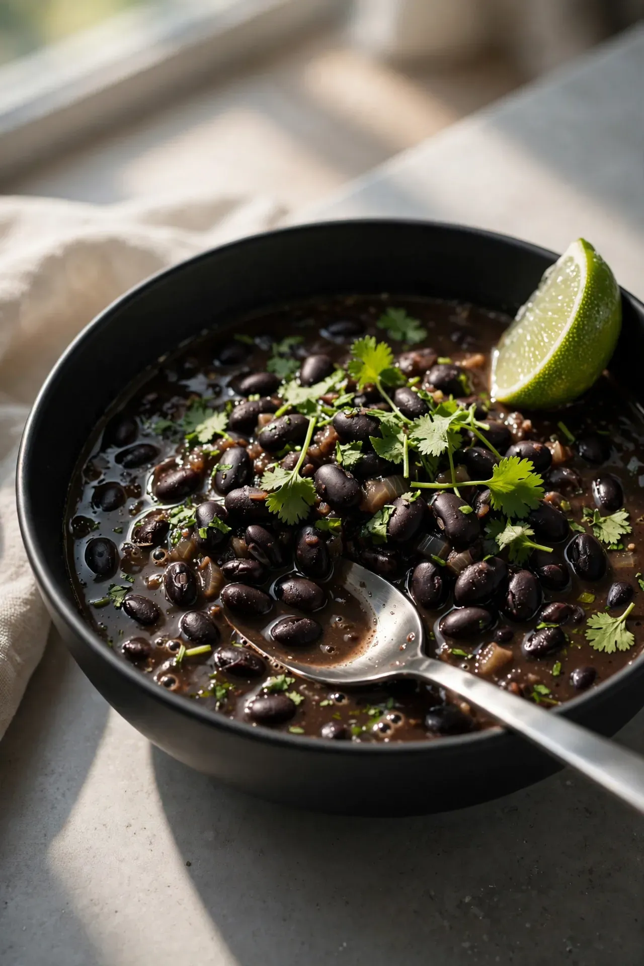 Savory Black Beans