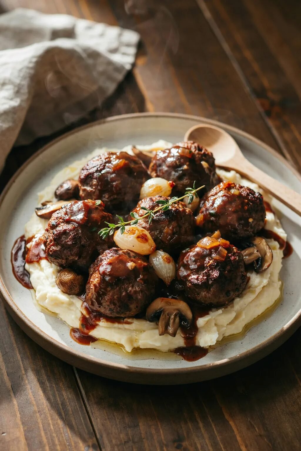 Boeuf Bourguignon Meatballs