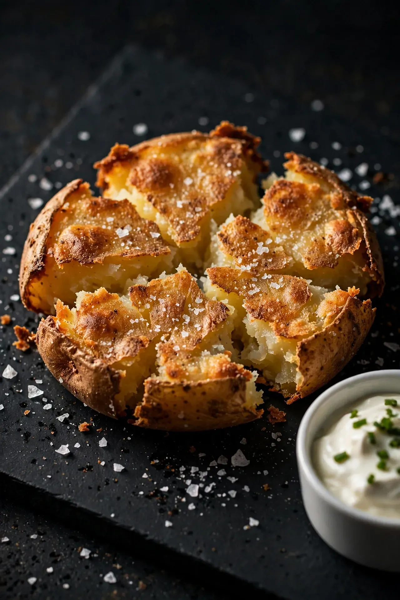 Savory Smashed Potatoes