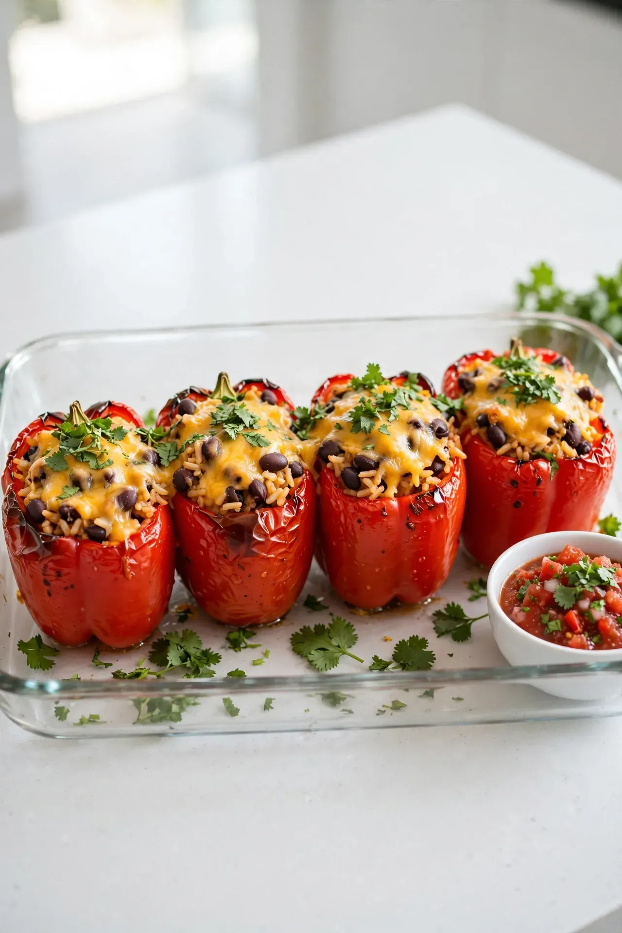 Savory Stuffed Bell Peppers