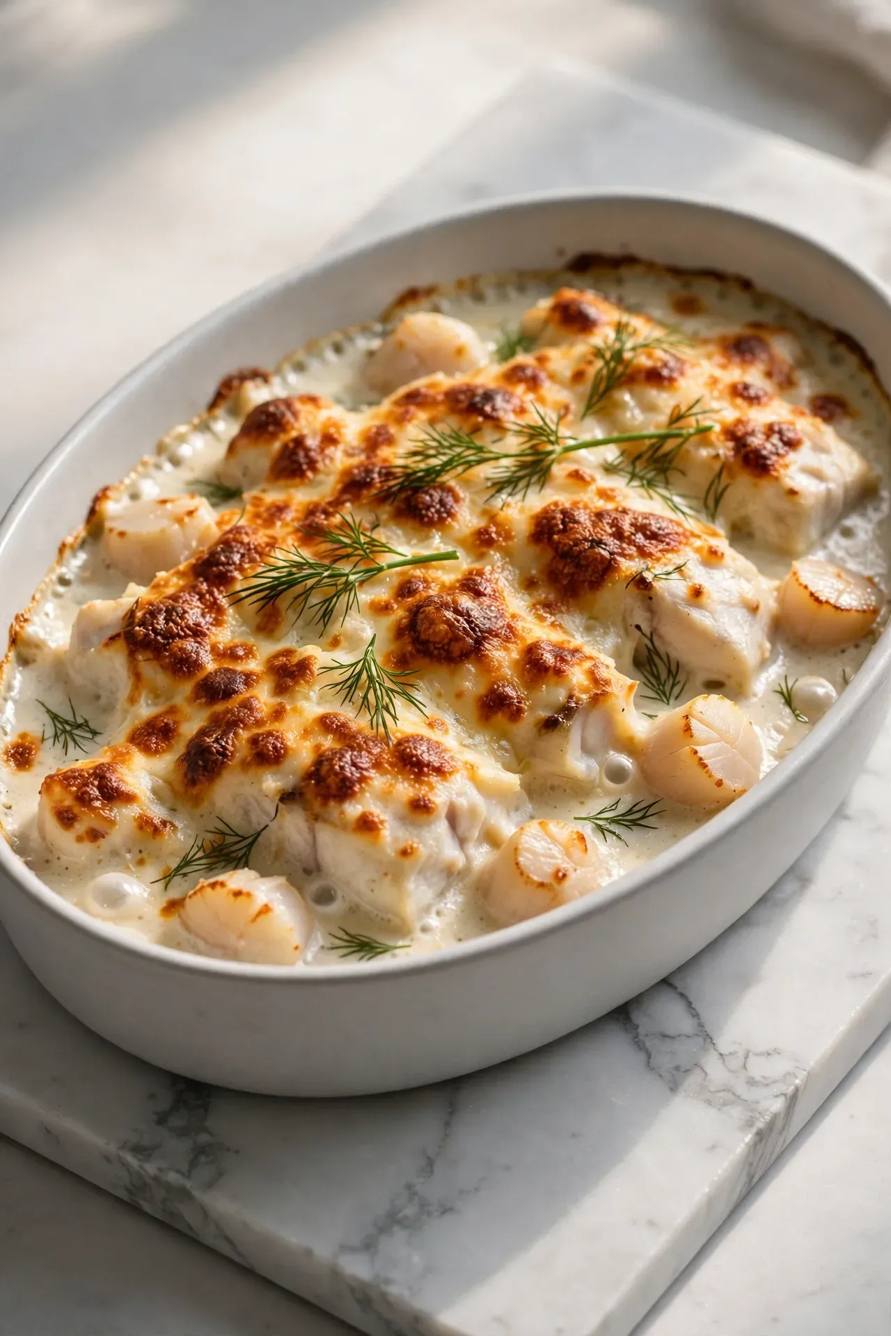 Seafood Gratin