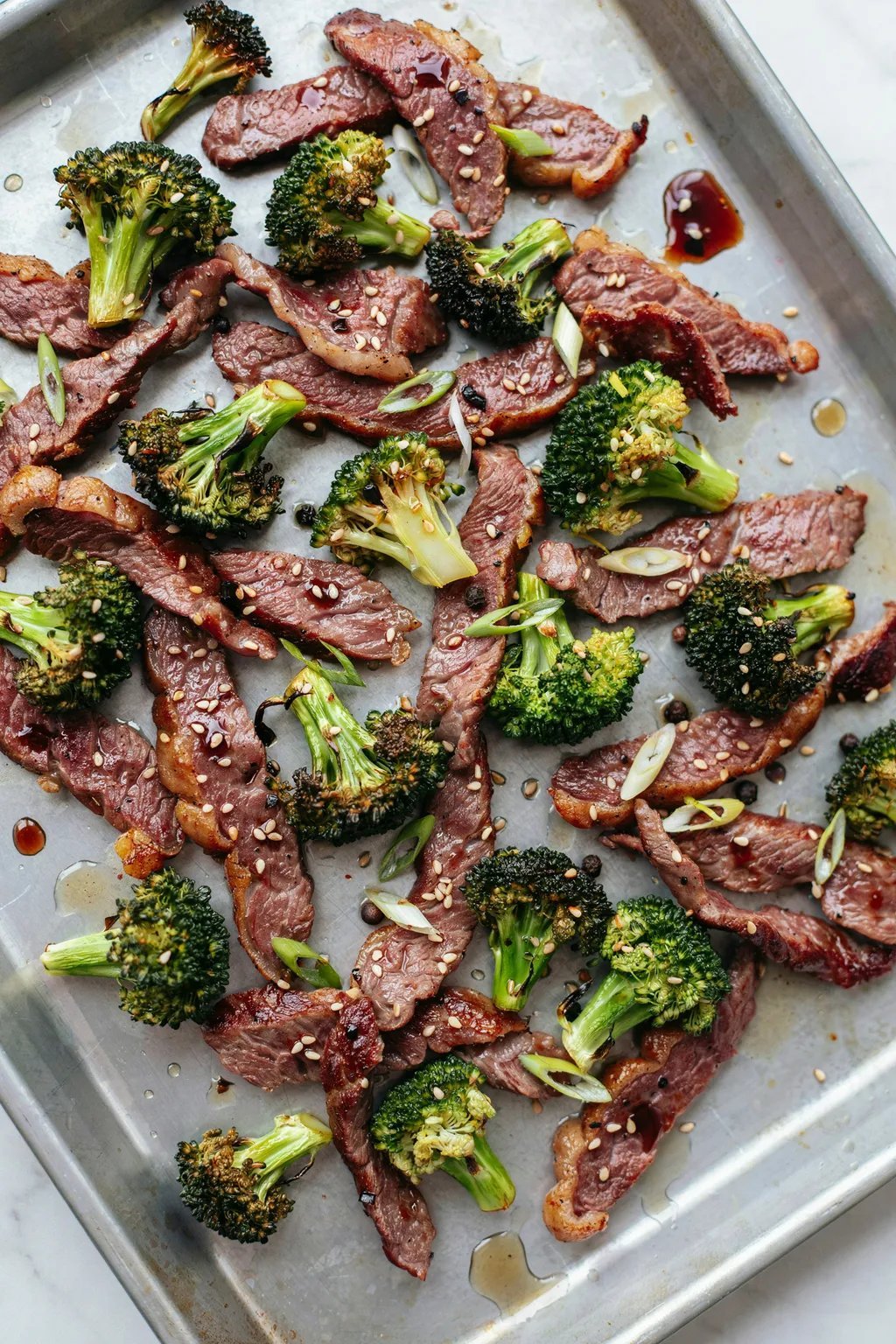 Roasted Broccoli Beef
