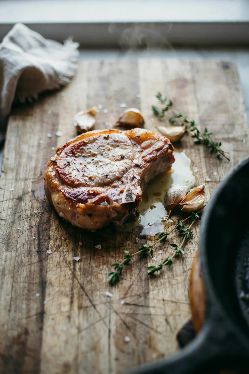 Pan Seared Pork Chops