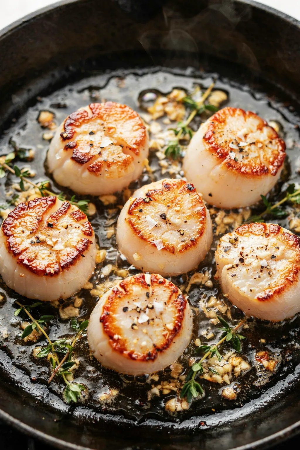 Garlic Butter Scallops