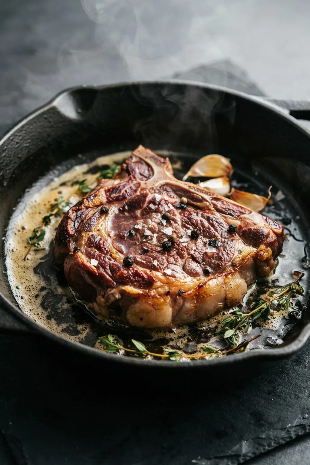 Cast Iron Ribeye Steak