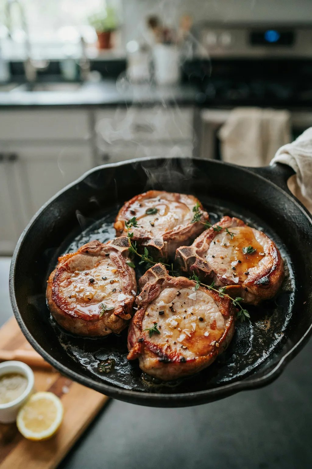 Honey Mustard Pork Chops