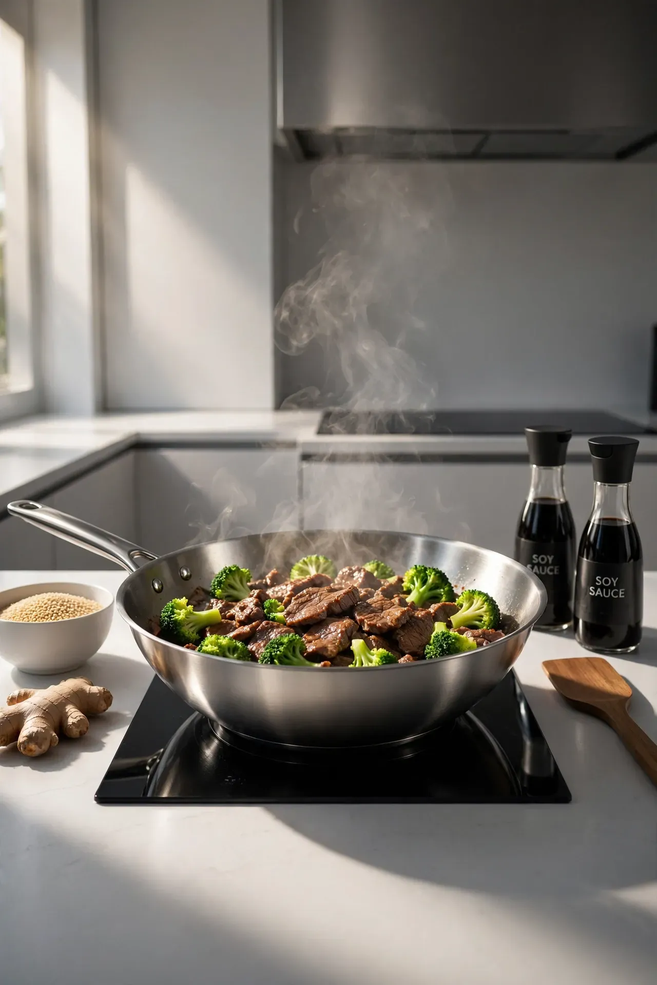 Sesame Ginger Beef Stir Fry