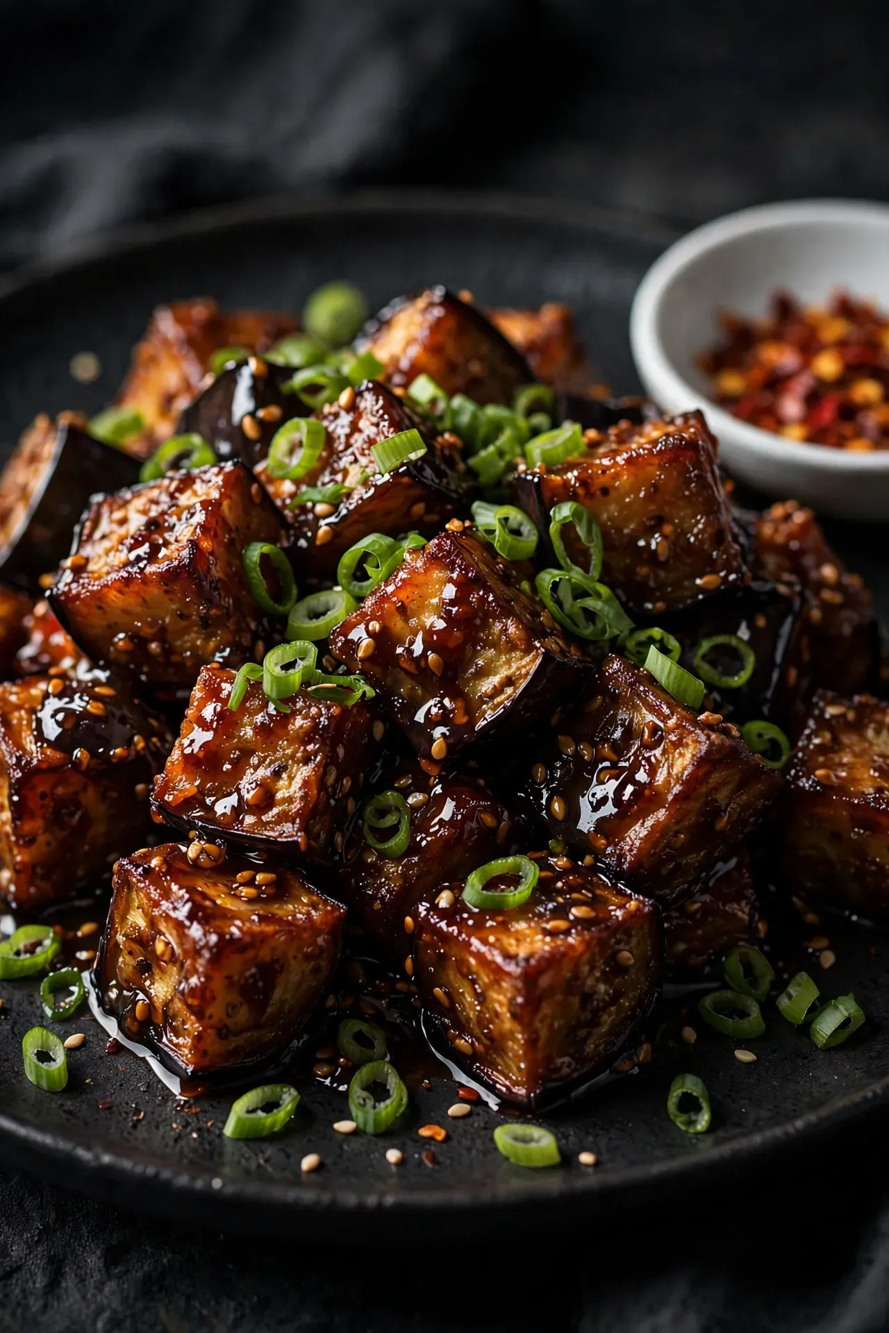 Sesame Ginger Eggplant
