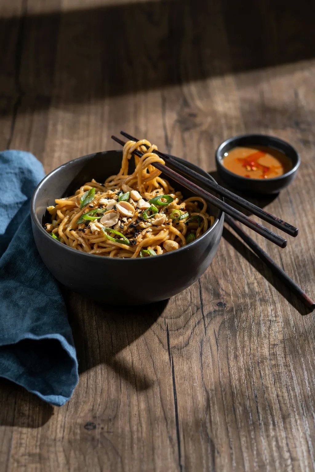 Cold Peanut Sesame Noodles