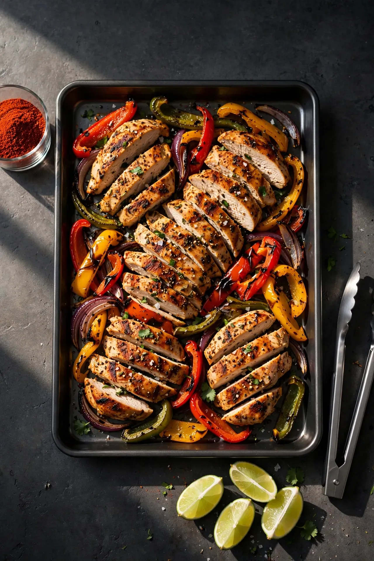 Sheet Pan Fajita Bowls