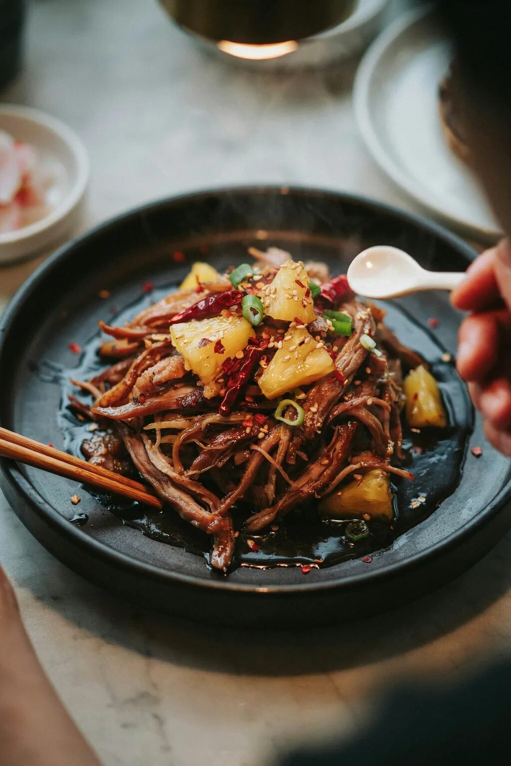 Spicy Pineapple Pork