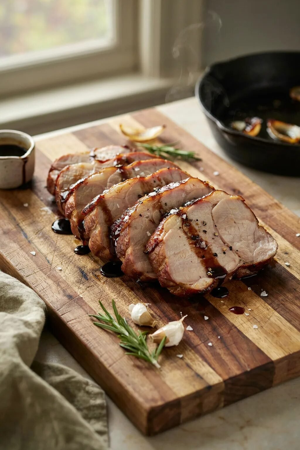 Balsamic Glazed Pork Loin