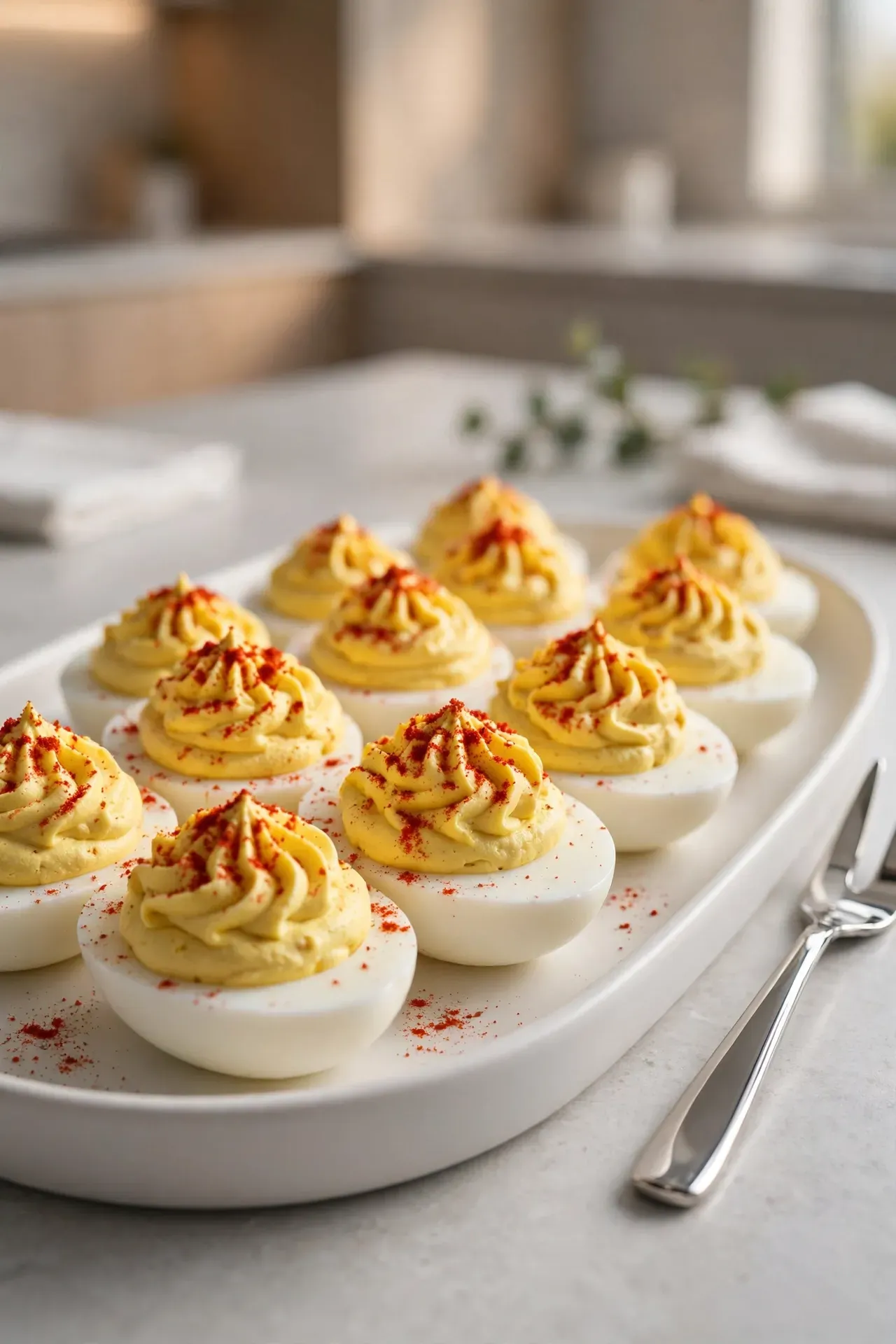 Smoked Paprika Deviled Eggs