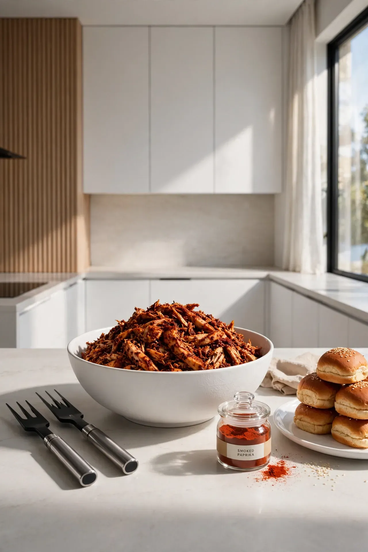 Smoked Paprika Pulled Chicken