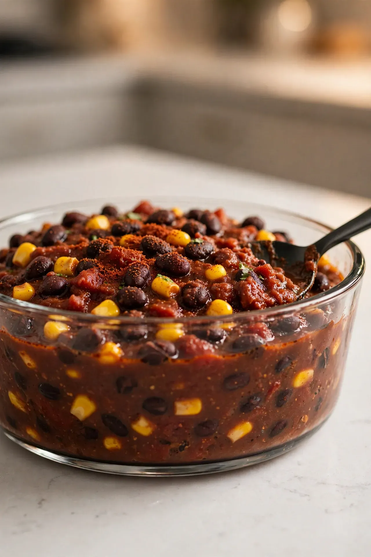 Smoky Black Bean Chili