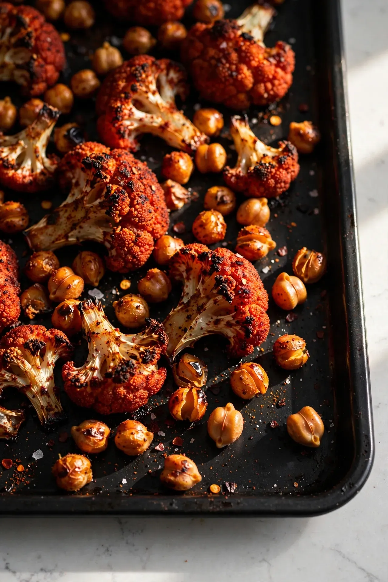 Smoky Cauliflower And Chickpeas