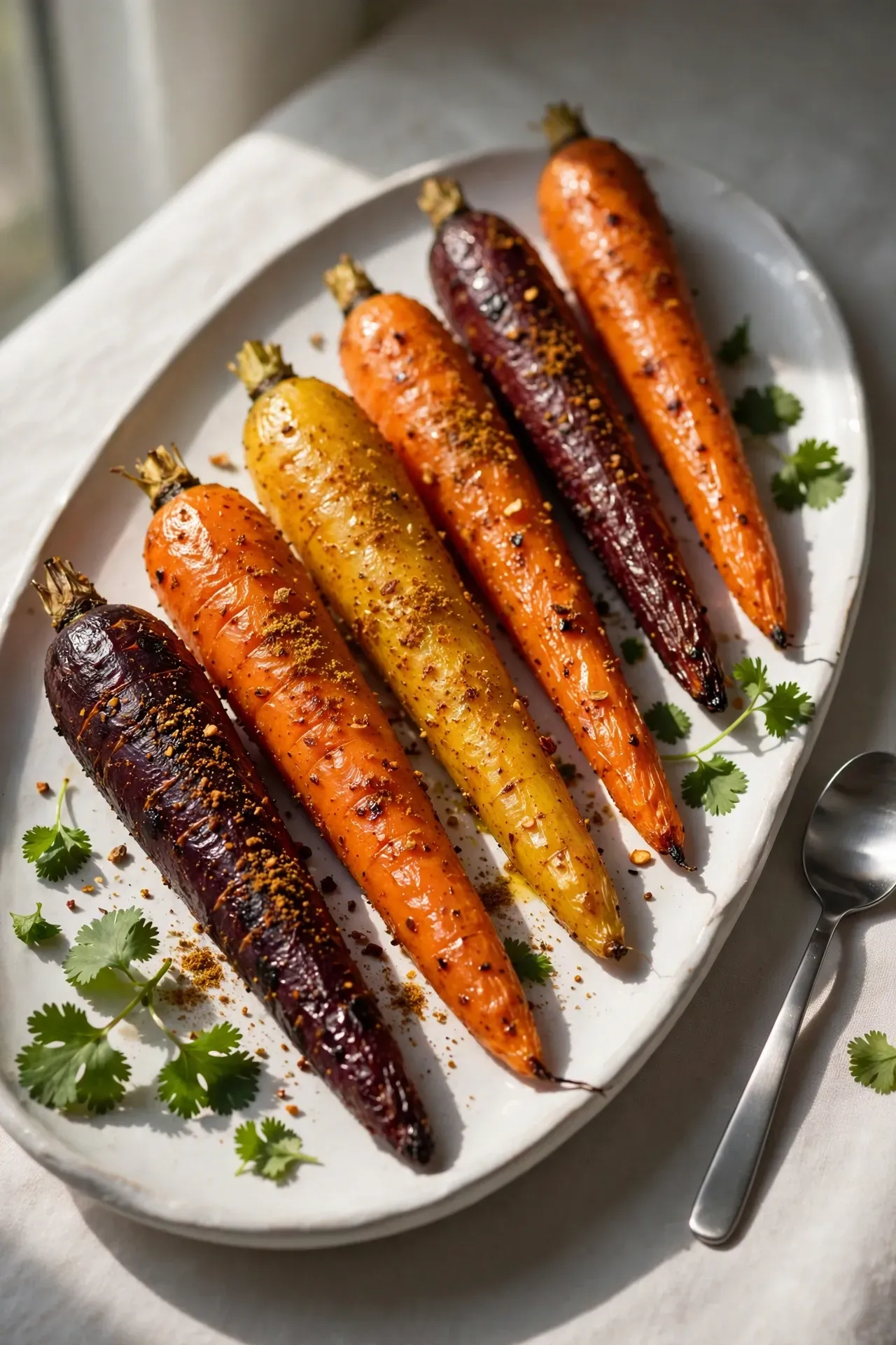 Spiced Roasted Carrots