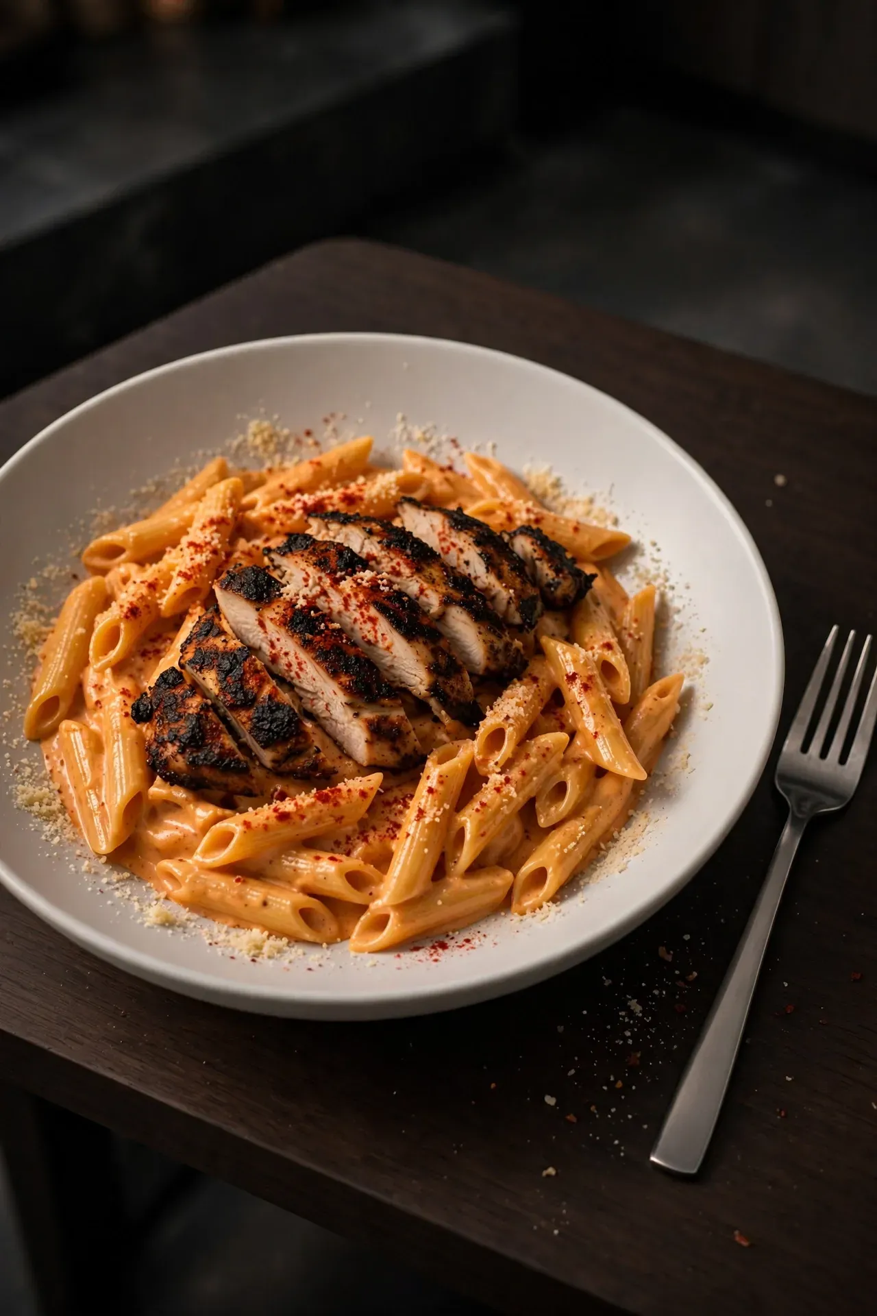 Spicy Cajun Chicken Pasta