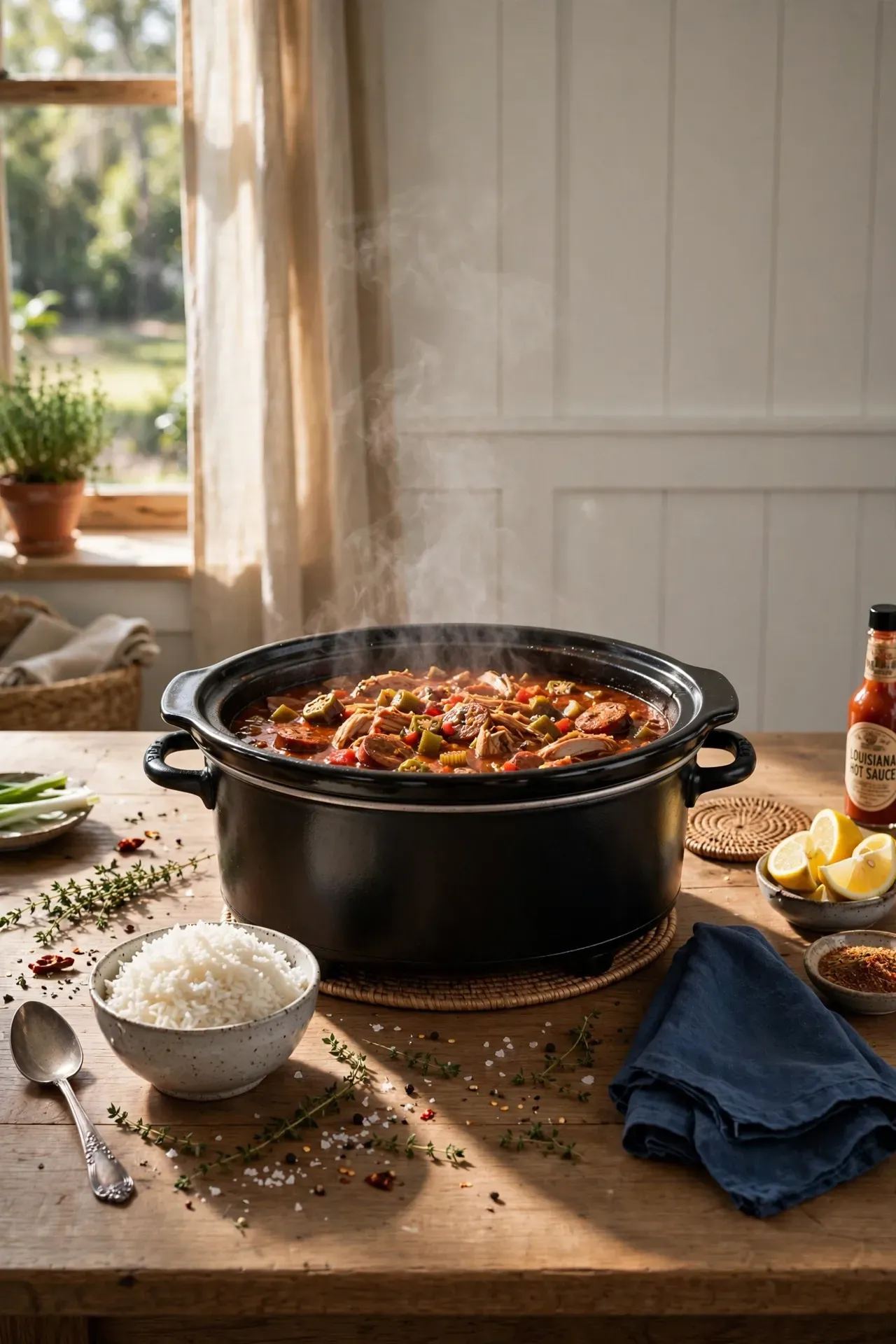 Spicy Creole Gumbo