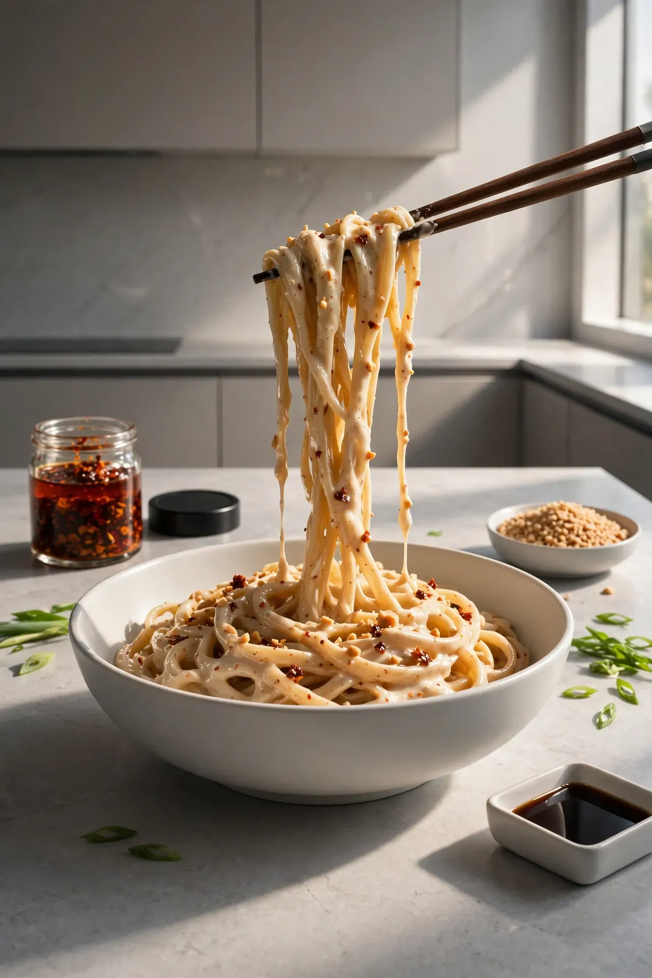 Spicy Peanut Noodles