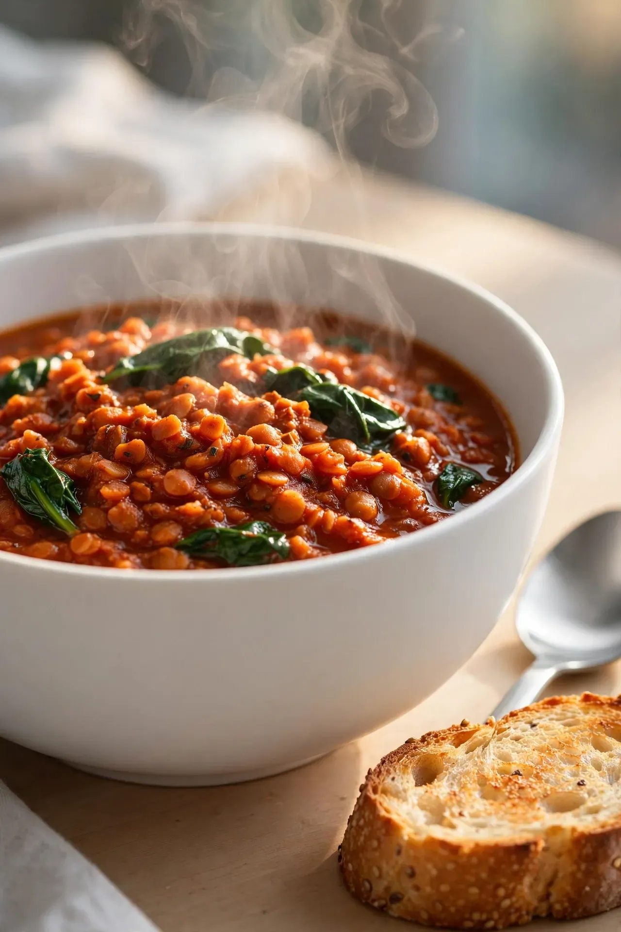Spicy Red Lentil Stew