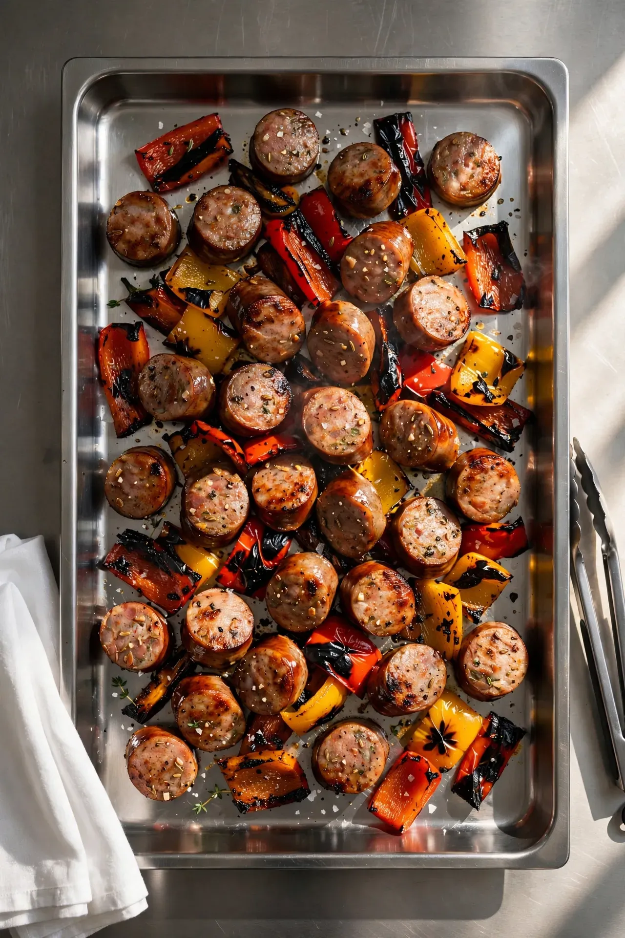 Spicy Sausage And Peppers