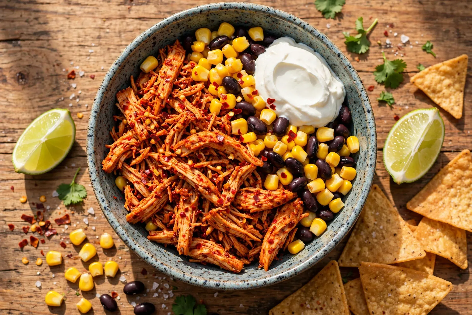 Spicy Taco Chicken Bowl