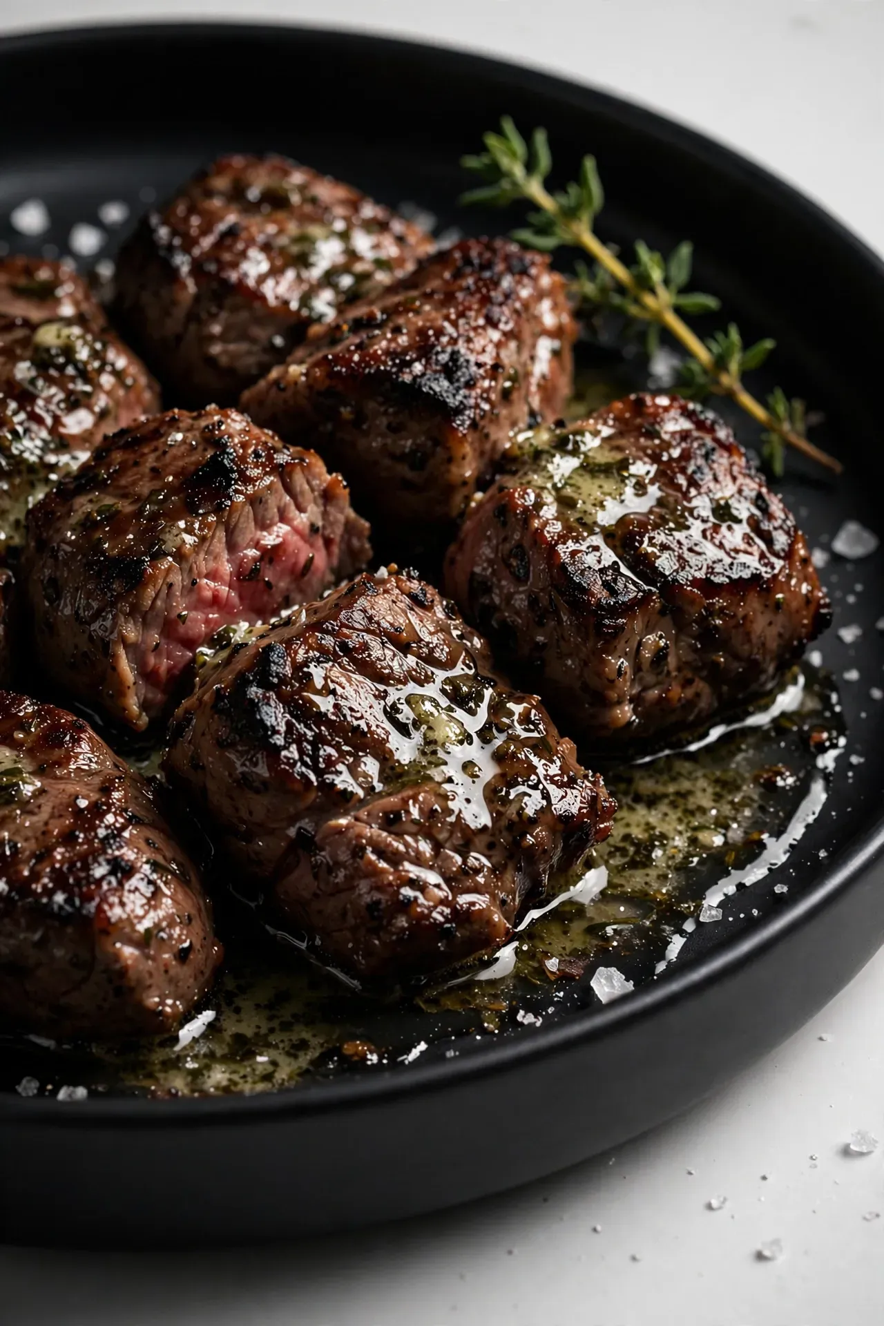 Steak Bites with Garlic Butter