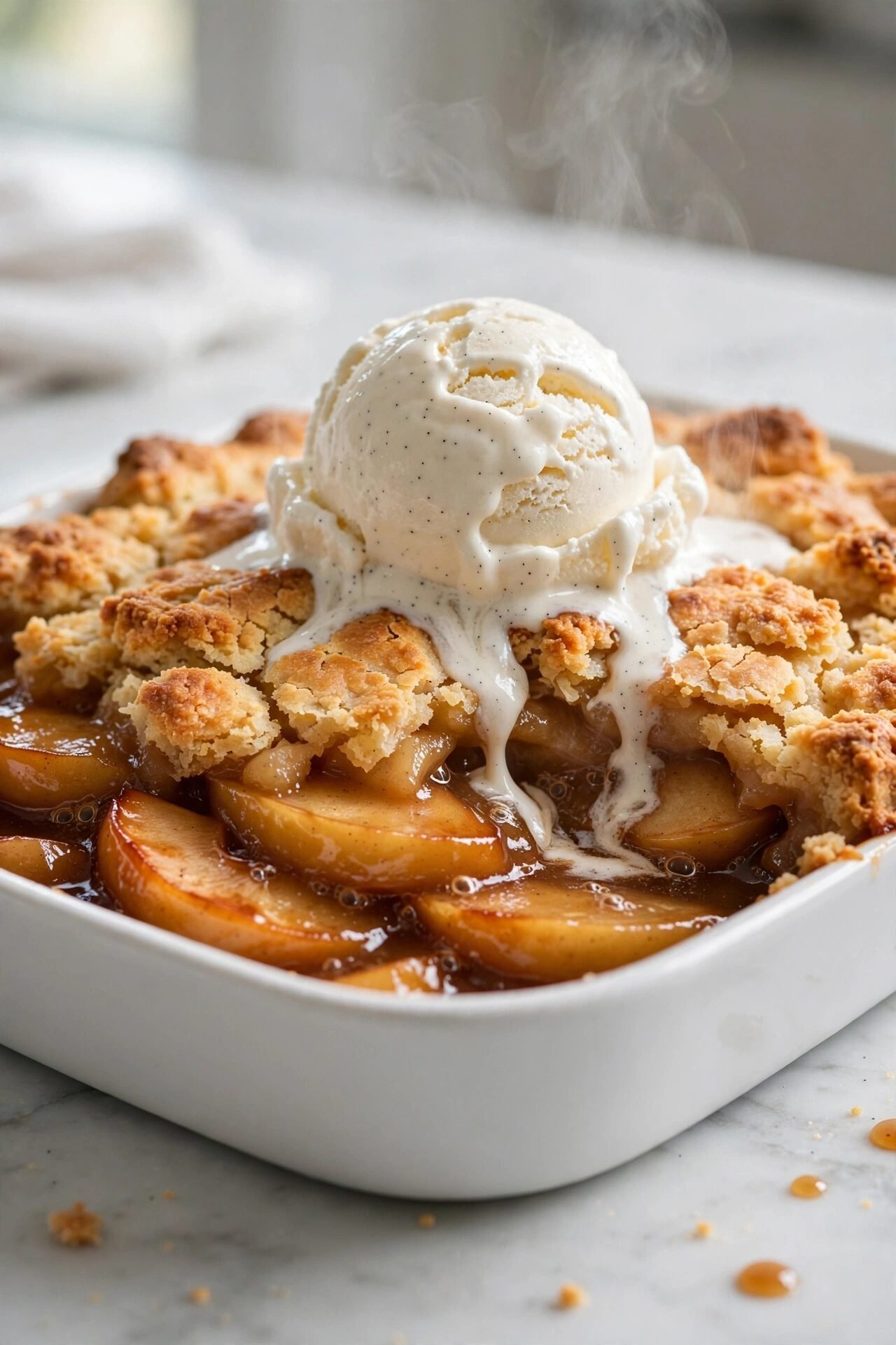 Apple Cinnamon Cobbler