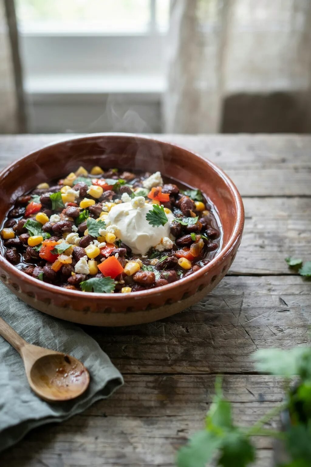 Vegetarian Black Bean Chili