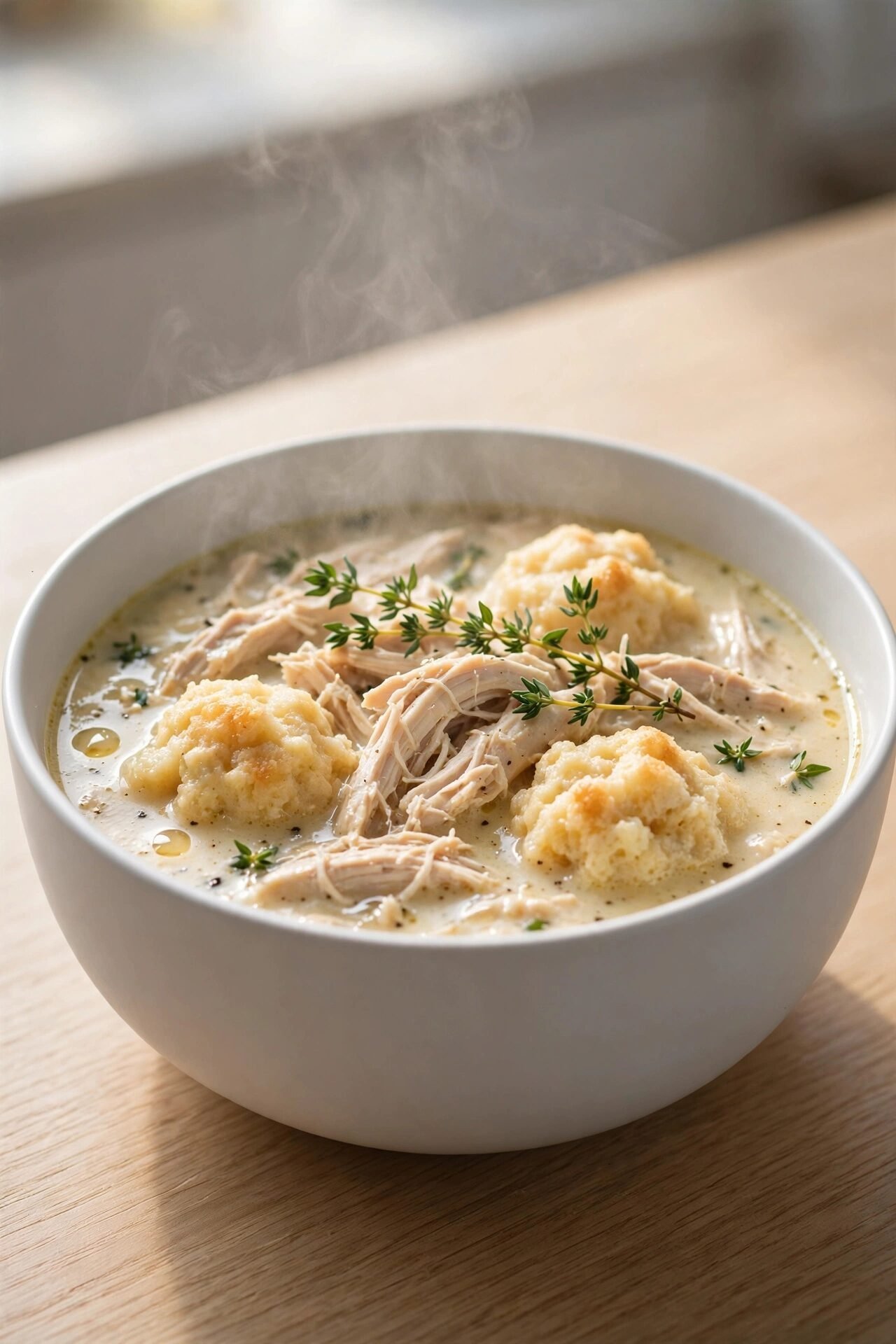 Creamy Chicken and Dumplings