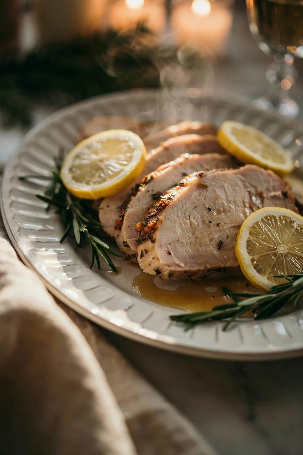 Lemon Herb Turkey Breast