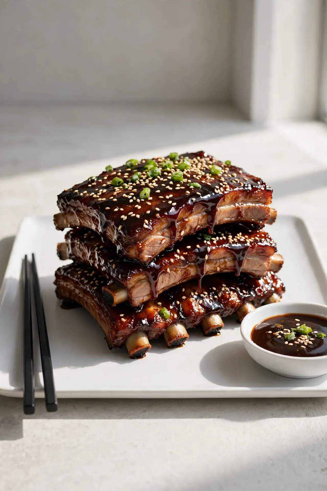 Sticky Asian Pork Ribs
