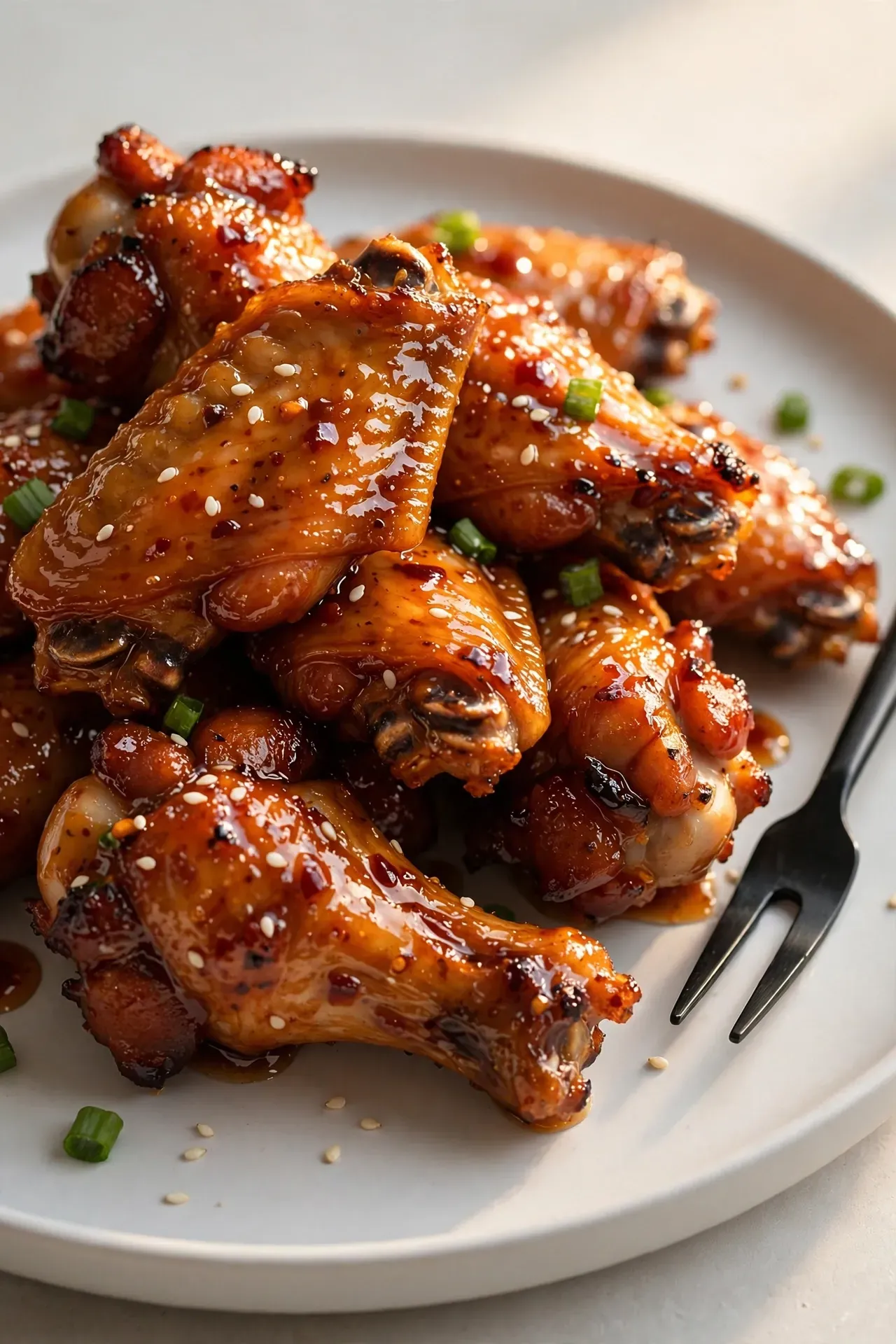 Sticky Honey Sriracha Wings