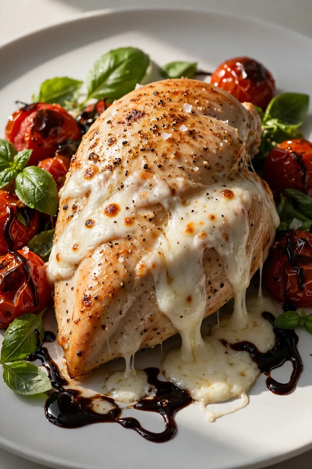 Stuffed Caprese Chicken